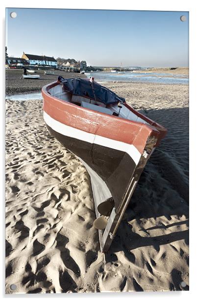 Burnham Boat Acrylic by Stephen Mole