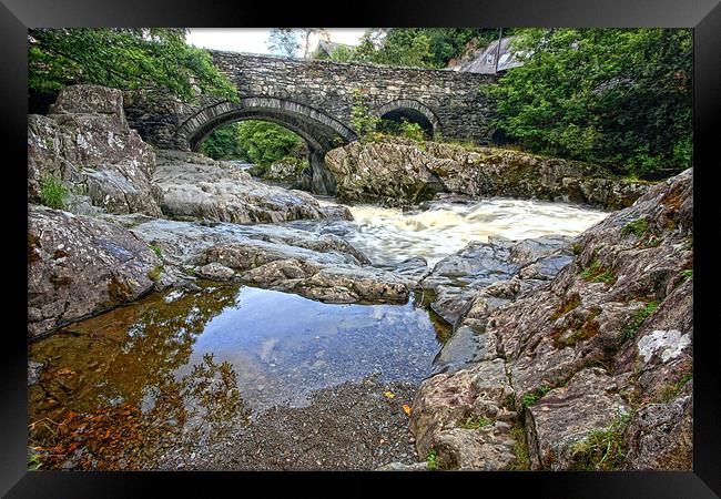 Betws-y-coed Framed Print by Tony Bates