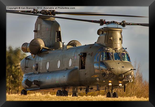 RAF Chinook Framed Print by Oxon Images