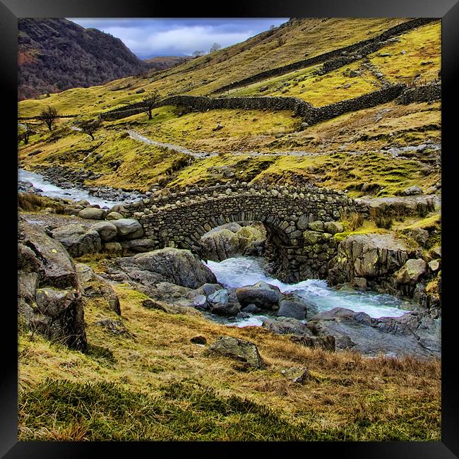 Stockley Bridge Framed Print by Northeast Images