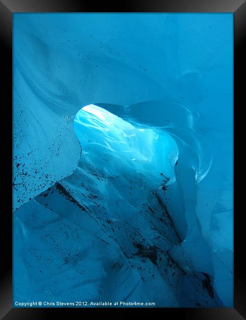 As Cold As Ice Framed Print by Chris Stevens