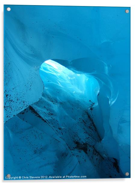 As Cold As Ice Acrylic by Chris Stevens