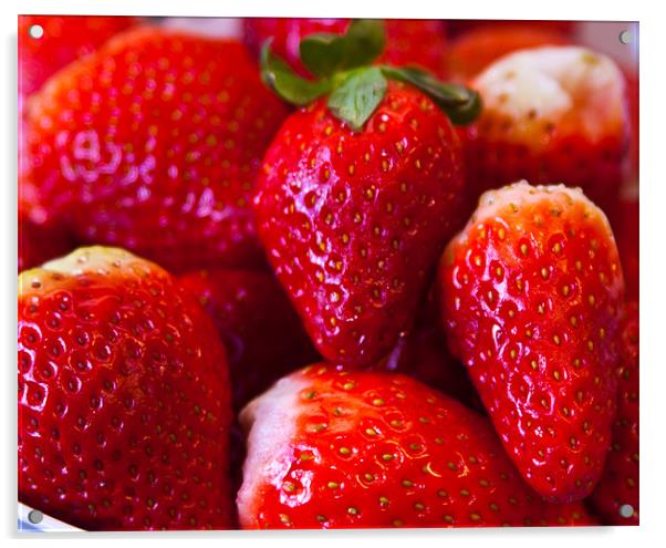 Stawberry's Acrylic by Matthew Burniston