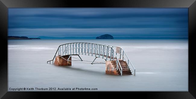 Dunbar Bridge at Sea Framed Print by Keith Thorburn EFIAP/b
