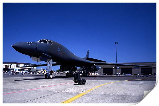 B1 Lancer Print by Paul Holman Photography