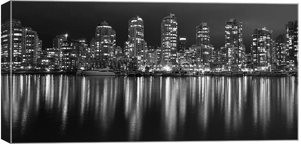 Night in the City Canvas Print by Oliver Firkins