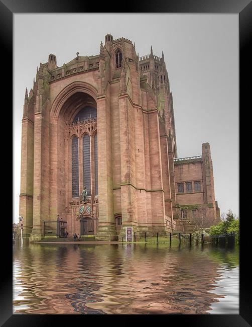 Liverpool Anglican Cathedral Framed Print by David French