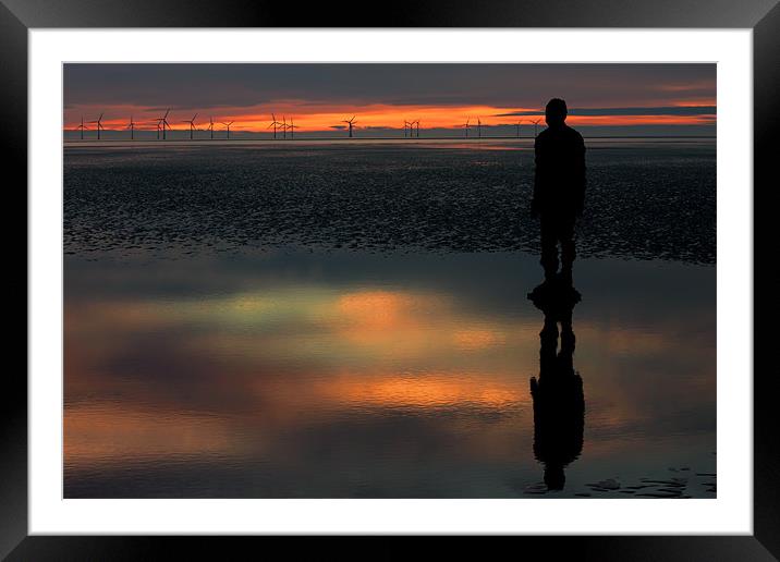 Last Man Standing Framed Mounted Print by Roger Green