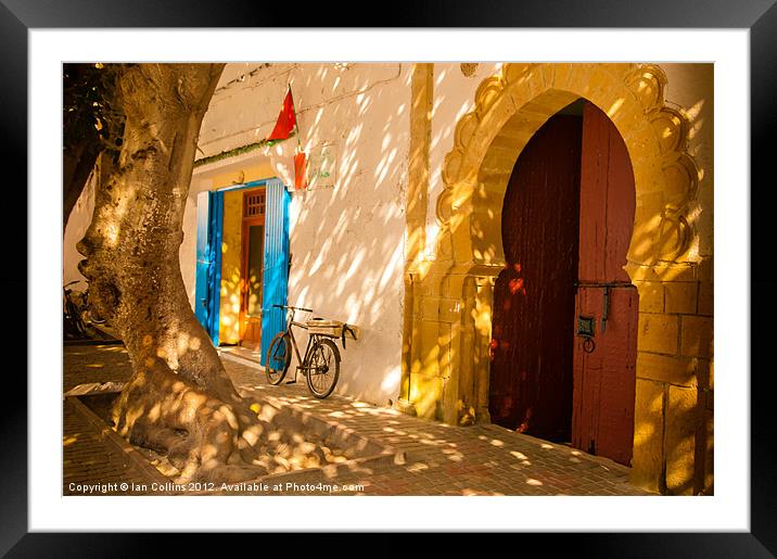 Marrakech Morocco Framed Mounted Print by Ian Collins