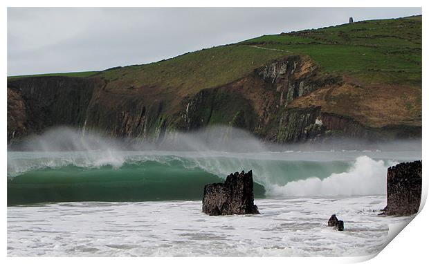 Beenbane Beach Print by barbara walsh