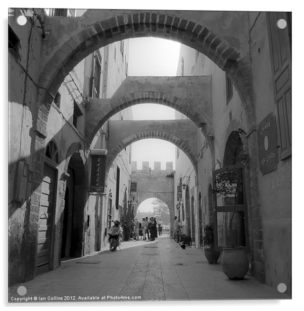 Essaouira Souk Acrylic by Ian Collins