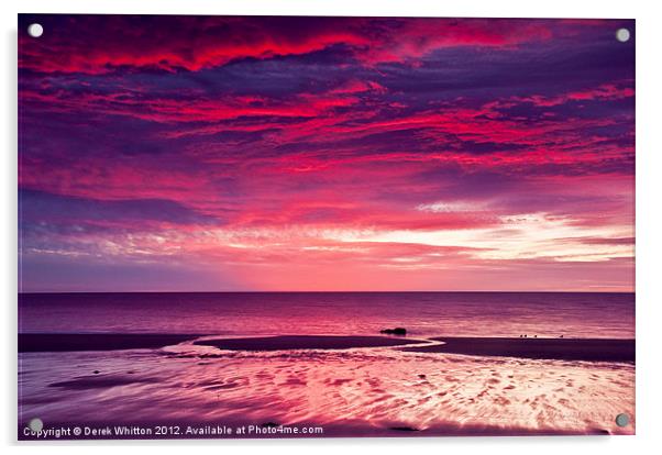 Glorious Dawn Acrylic by Derek Whitton