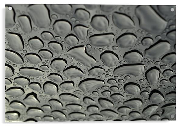 rain drops Acrylic by mark coates