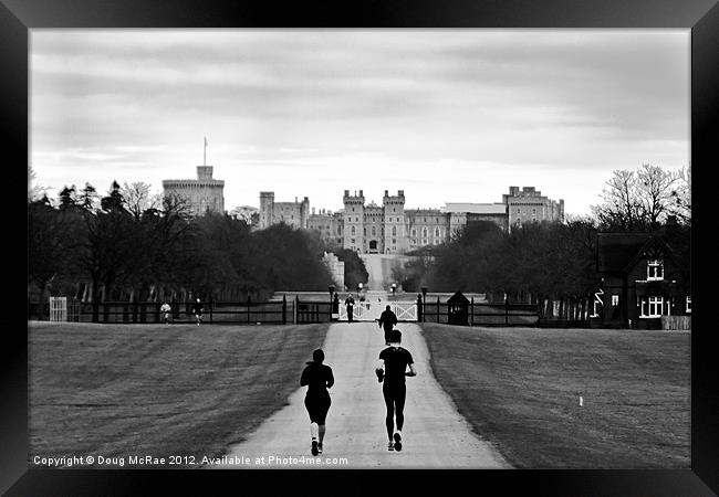 Windsor Castle Framed Print by Doug McRae