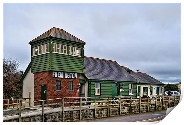 Fremington Quay Print by Dave Wilkinson North Devon Ph