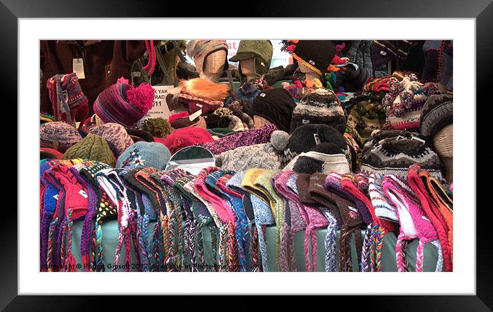 Hats for everyone Framed Mounted Print by Robert Gipson