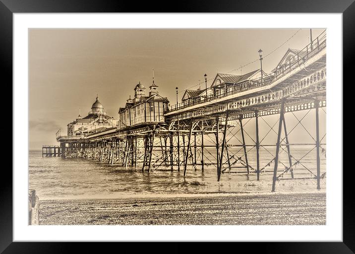 Eastbourne Pier Framed Mounted Print by Phil Clements