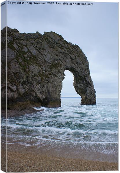 The Arch Canvas Print by Phil Wareham