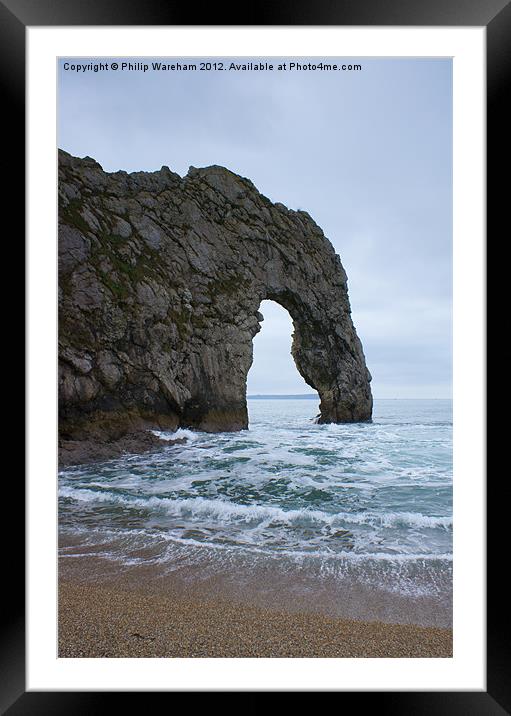 The Arch Framed Mounted Print by Phil Wareham