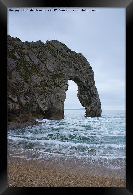 The Arch Framed Print by Phil Wareham