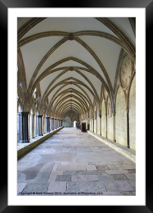 Salisbury cathedral Framed Mounted Print by Mark Hobson