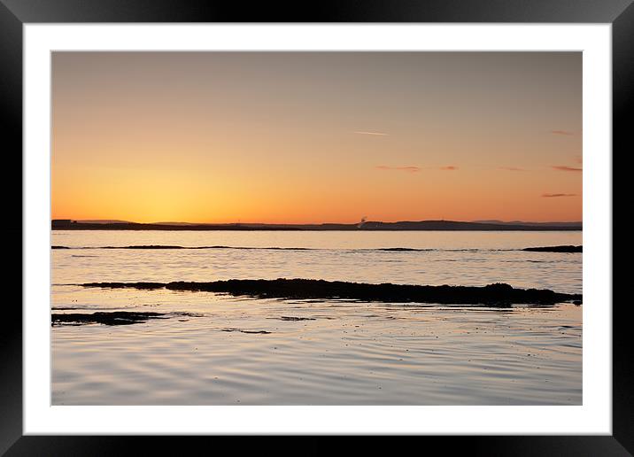 Over the horizon Framed Mounted Print by Sam Smith