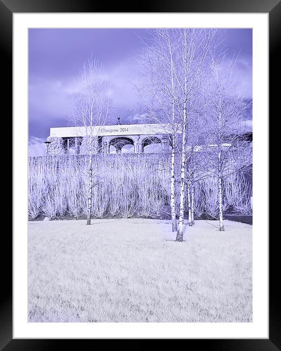 Glasgow 2014 (infrared) Framed Mounted Print by Sam Smith