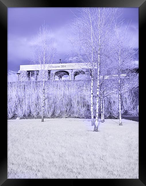 Glasgow 2014 (infrared) Framed Print by Sam Smith