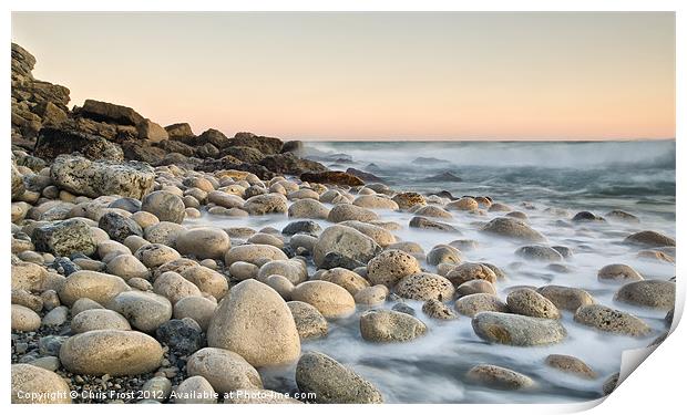 Rocks of Ope Print by Chris Frost