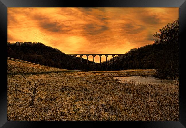 Hownsgill Viaduct Framed Print by Northeast Images