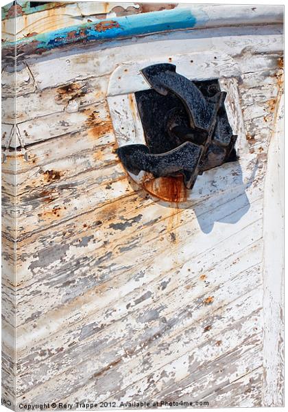 Anchor Canvas Print by Rory Trappe