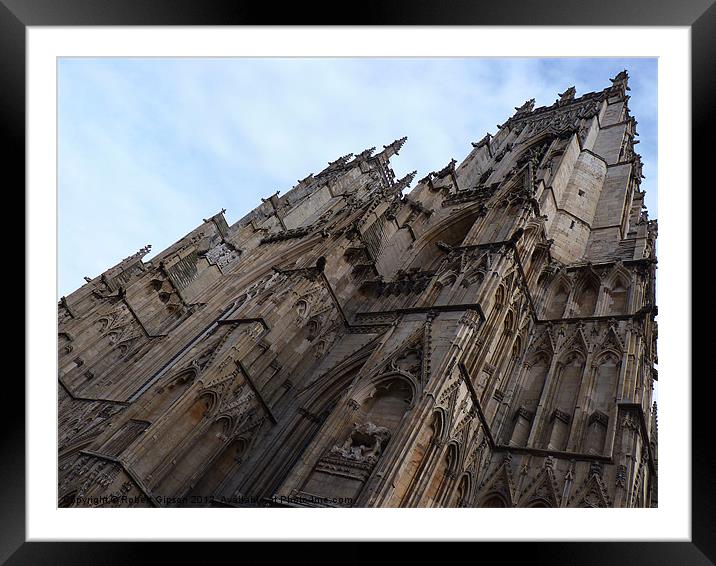 Minster the big church Framed Mounted Print by Robert Gipson