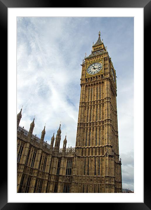 Big Ben Framed Mounted Print by George Cox