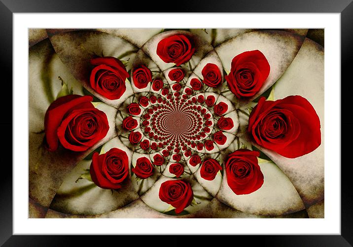 Ring-A-Ring-A-Roses Framed Mounted Print by Liz 