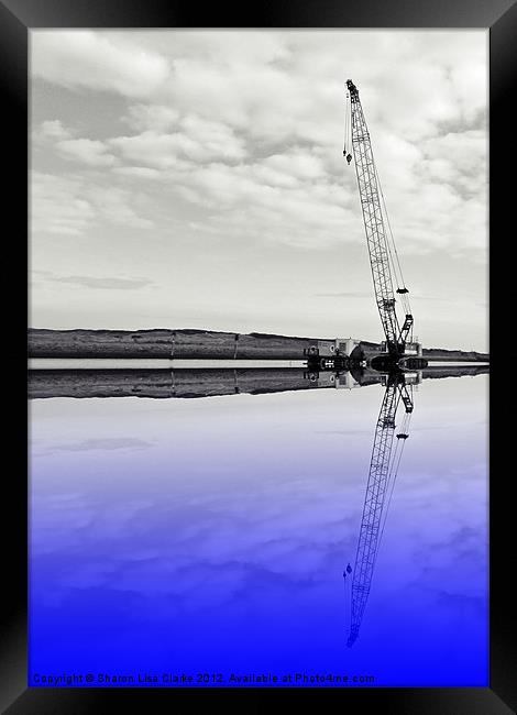 Reflected heights Framed Print by Sharon Lisa Clarke