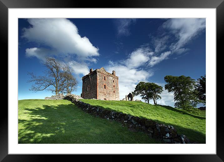 Balvaird Castle Framed Mounted Print by Grant Glendinning