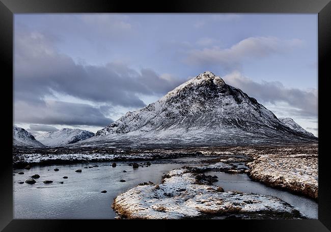 Buachaille Etive Mor Glencoe Framed Print by Derek Beattie