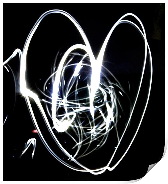 Love Light Print by andrew hall