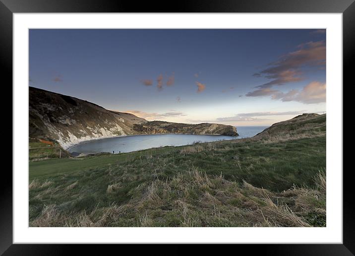 Lulworth Cove Framed Mounted Print by Jennie Franklin