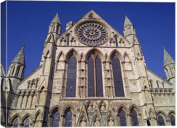 York Minster Canvas Print by andrew hall