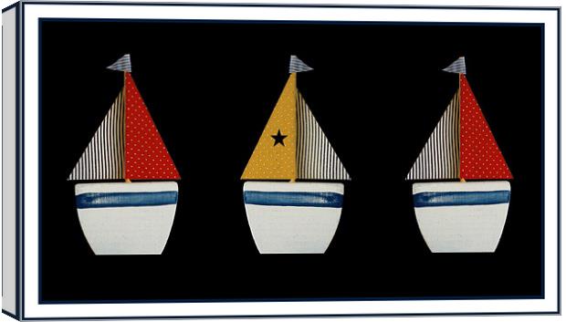 I saw three ships... Canvas Print by Heather Newton