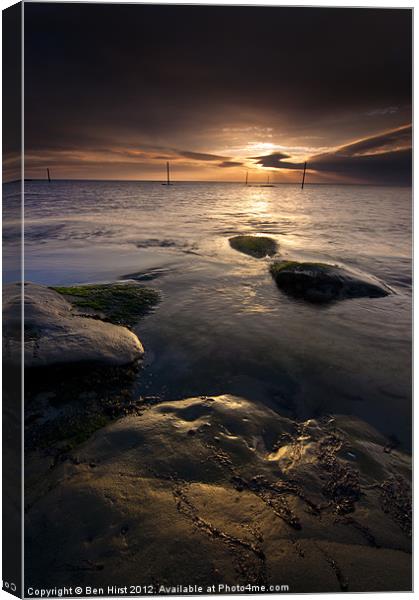Westhaven Sunrise Canvas Print by Ben Hirst