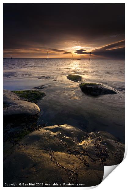 Westhaven Sunrise Print by Ben Hirst