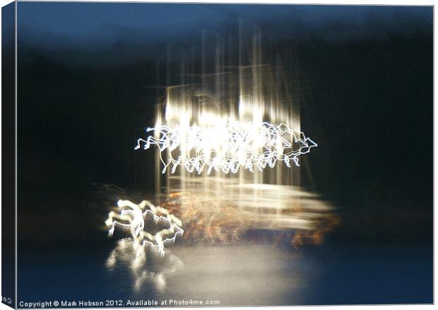 As The Light Dances Canvas Print by Mark Hobson