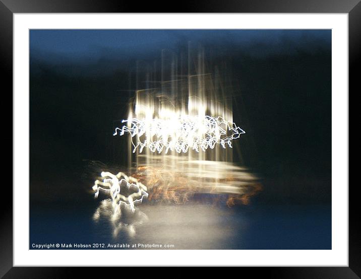 As The Light Dances Framed Mounted Print by Mark Hobson