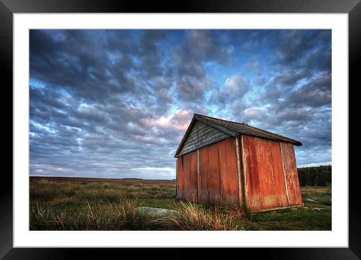Old Hay Barn Framed Mounted Print by Martin Williams