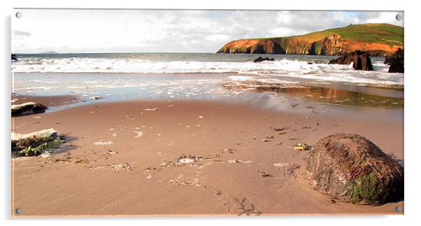 Beenbane Beach Acrylic by barbara walsh