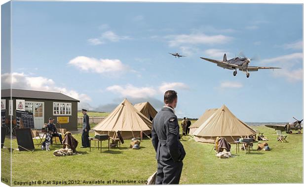 September 1940 Canvas Print by Pat Speirs