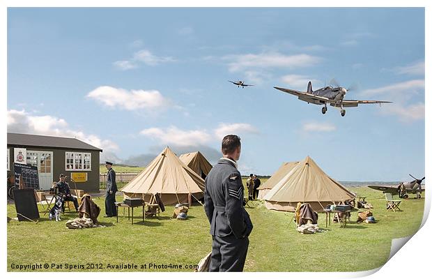 September 1940 Print by Pat Speirs