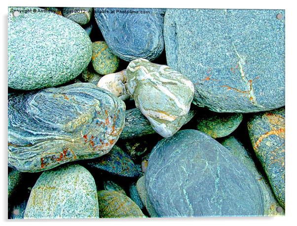 Pebbles Acrylic by Anthony Hedger